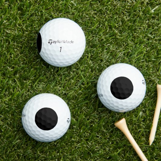 Zwart Custom Taylor Made TP5 golfballen (Insitu Gras)
