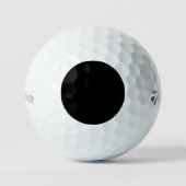 Zwart Custom Taylor Made TP5 golfballen (Voorkant)