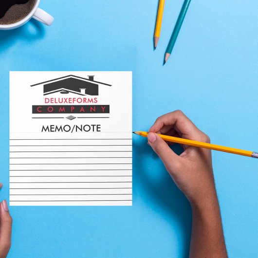 Zwart Dak Memo Notitie Notitieblok