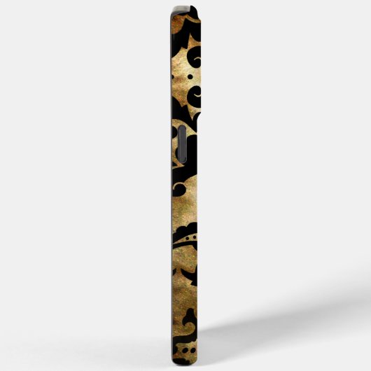  zwart Damascus, persoonlijk Case-Mate iPhone Case (Achterkant / Rechts)