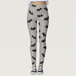 Zwart/de Grijze Leggings van de Confettien van de