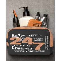 Zwart De hele dag 24/7 Slogan Graphic