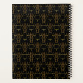 Zwart decosteeltje planner (Achterkant)