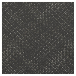 Zwart diagonaal mand geometrisch patroon stof