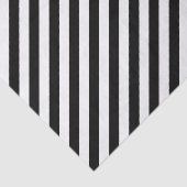 Zwart diagonaal Stripes Tissuepapier (Detail)