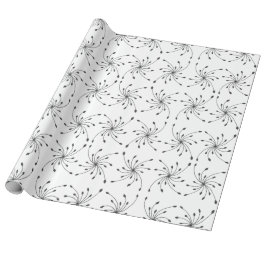 Zwart diamantwappapier cadeaupapier