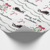 Zwart dit kerstliedje papier (Hoek)