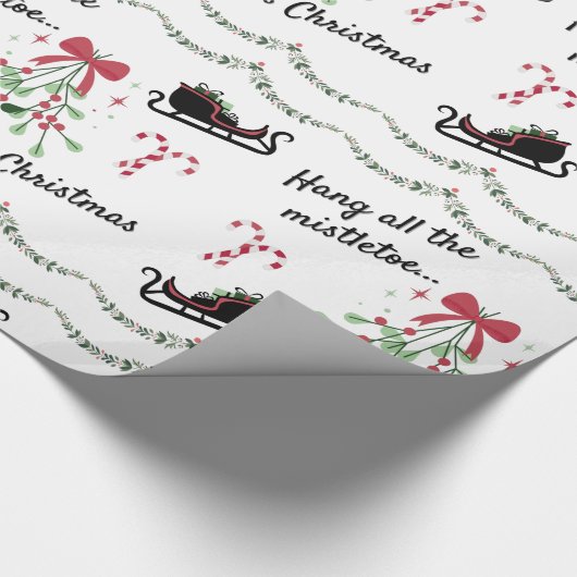 Zwart dit kerstliedje papier (Hoek)