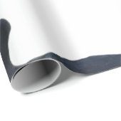 Zwart doekpapier cadeaupapier (Rol Hoek)