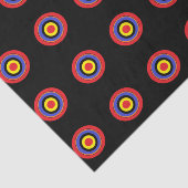 zwart doelweefsel tissuepapier (Detail)