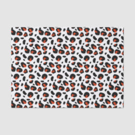 Zwart-donker Oranje afdrukken Tissuepapier