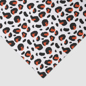 Zwart-donker Oranje afdrukken Tissuepapier (Detail)