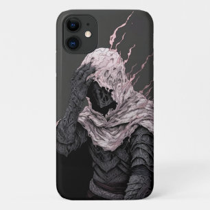 Zwart Donker Wit Sterk Monster Case-Mate iPhone Case