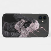 Zwart Donker Wit Sterk Monster Case-Mate iPhone Case (Achterkant (horizontaal))