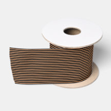Zwart & donkerbruin gestreept minimalistisch retro