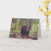 Zwart draag kaart (Gele Bloem)