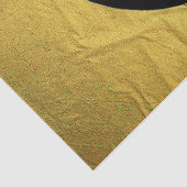 Zwart Dragon gouden ader tissuepapier groot (Detail)