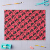 Zwart Dragon koraal weefsel papier medium (Craft)