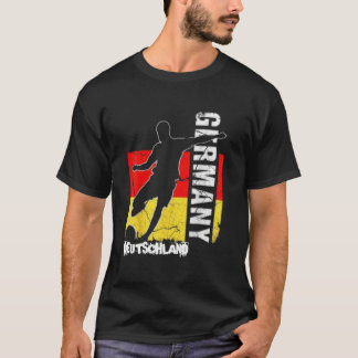 Zwart Duitsland T-shirt. 01 T-shirt