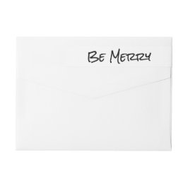 Zwart, eenvoudig script, compacte feestlabels