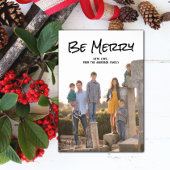 Zwart, eenvoudig script, compacte fotoplatte Kaart