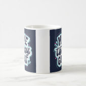 Zwart Eenvoudige Motivatie Mok (Center)