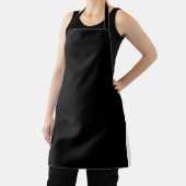 Zwart effen kleur | Klassiek | Elegant | Trendy Schort (Insitu)