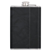 Zwart Elegant Modern Business Professional Custom Heupfles (Achterkant)