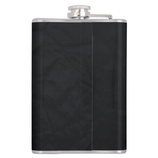 Zwart Elegant Modern Business Professional Custom Heupfles (Achterkant)