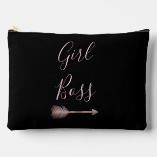 Zwart Elegant Script Meisje Boss Etui