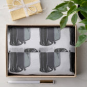 Zwart Elektrisch Voertuig SUV Auto Tissuepapier (Geschenk)