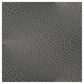 Zwart emu-huidachtig leder stof (Swatch)