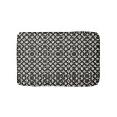 Zwart en beige badmat (Voorkant)