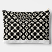 Zwart en beige grote etui (Achterkant)