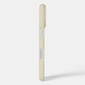 Zwart en Beige Vette Typografie Gepersonaliseerde Case-Mate iPhone Case (Achterkant / Rechts)