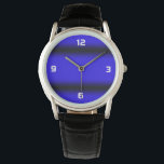 Zwart en blauw beest horloge<br><div class="desc">Zwart en blauw beest</div>