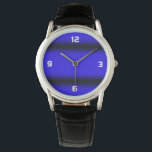 Zwart en blauw beest horloge<br><div class="desc">Zwart en blauw beest</div>