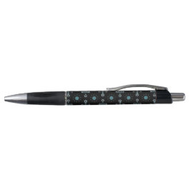 Zwart en blauw delirium pen