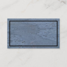 Zwart en blauw getextureerd Visitekaartje