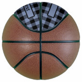 Zwart en blauw speldenstang, buffelstang, berenhef basketbal (Rechts)