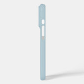 Zwart en Blauw Strepenpatroon Persoonlijk  Case-Mate iPhone Case (Achterkant / Links)