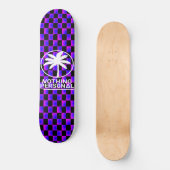 Zwart en blauw verloop gecontroleerd persoonlijk skateboard (Voorkant)