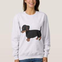 Zwart en bruin Dachshund Vrouw