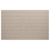 Zwart en crème Chevron bekledingsstof Stof (Yard (91,4 cm))
