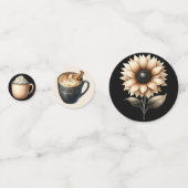 ZWART EN CRÈME HERFST HERFST THEMA ITEMS CONFETTI (Achterkanten)