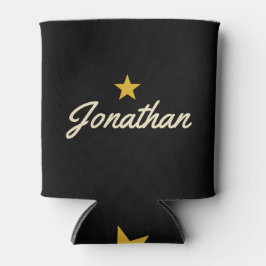 Zwart en Crème Kleur Vintage YE Star Signature Blikjeskoeler