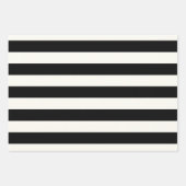 Zwart en gebroken witte eierschaal patronen inpakpapier vel (Voorkant)