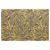 Zwart en geel Abstract Zebra Pattern Stof (Fat Quarter)