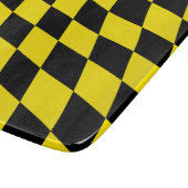 Zwart en geel Bavaria Diamond Flag Patroon Snijplank (Hoek)