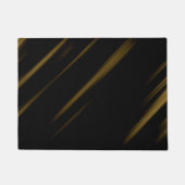 zwart en geel deurmat (Voorkant)